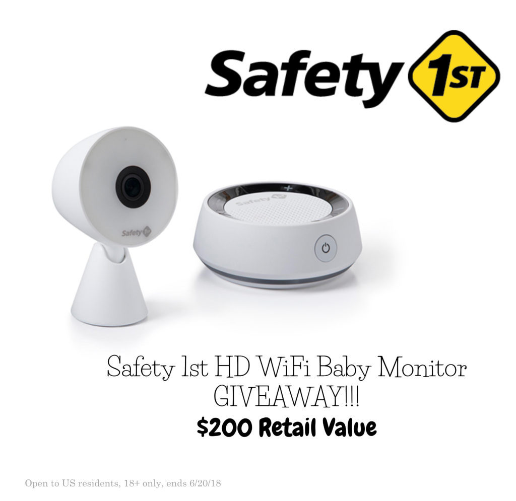 Safety 1st HD WiFi Baby Monitor Giveaway - $200 value! (ends 6/20)
