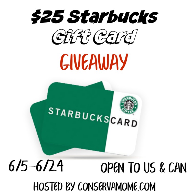 Enjoy a Coffee Break - Enter to WIN a $25 Starbucks Gift Card! (ends 6/24)