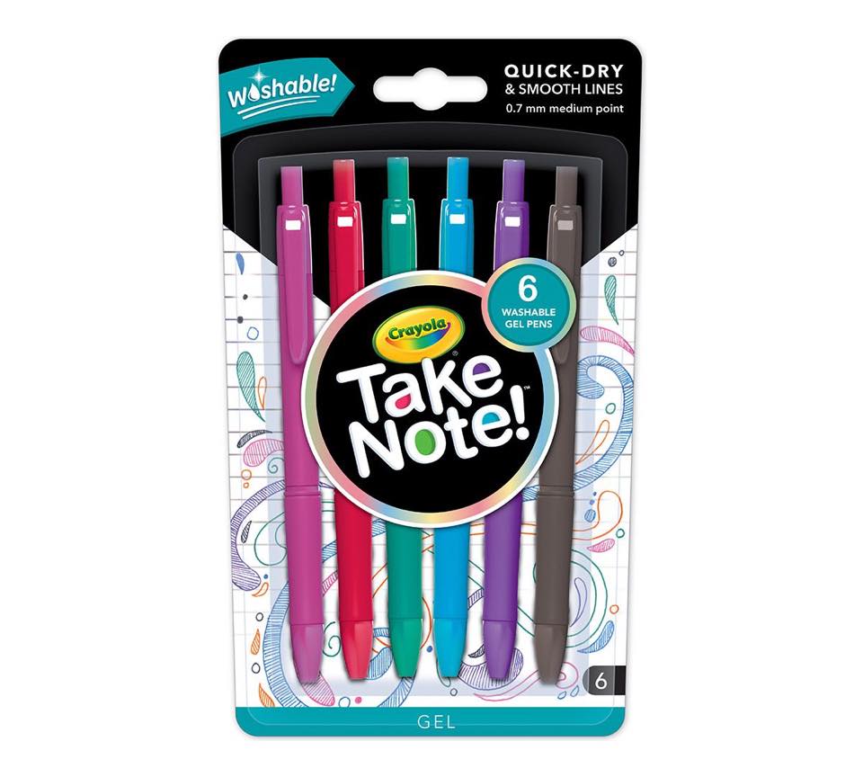 Crayola Take Note Gift Package Giveaway - perfect for back to school! (ends 8/15)