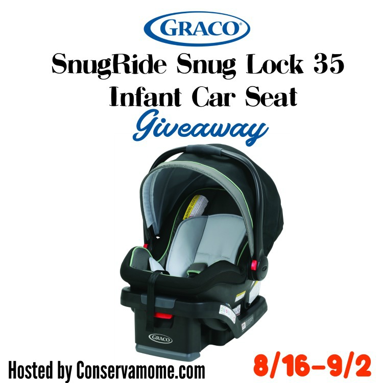 Graco SnugRide SnugLock Infant Car Seat Giveaway! (ends 9/2)