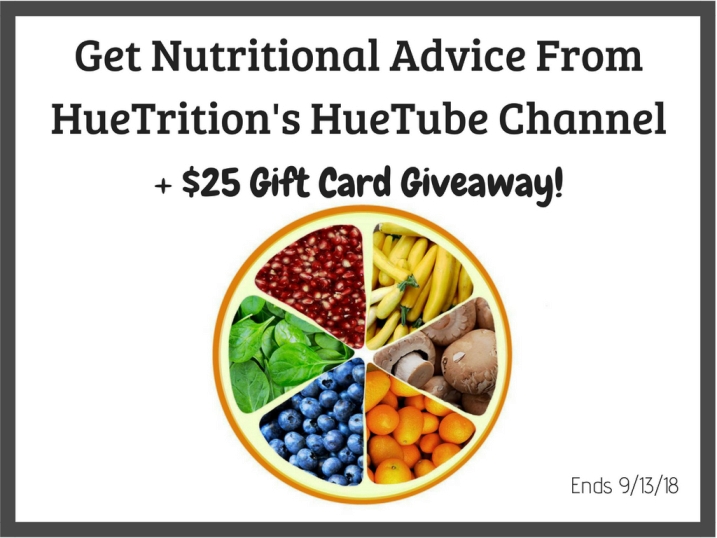 $25 PayPal/Gift Card Giveaway - Sponsored by HueTrition! (ends 9/13)
