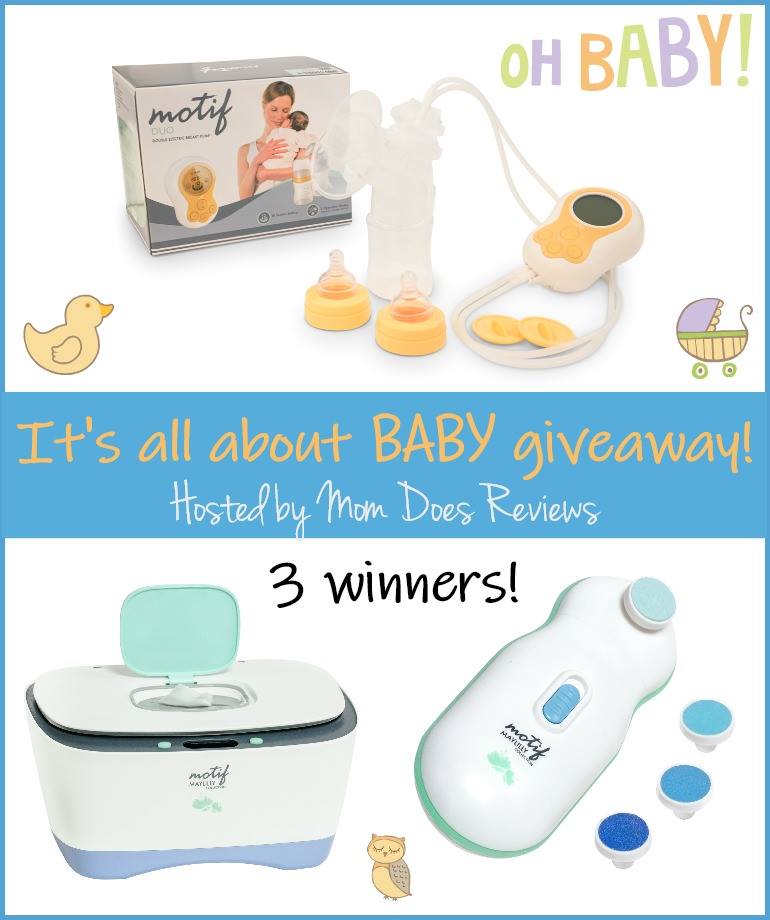 Just for Baby Prize Package Giveaway - Sponsored by Motif! (ends 8/29)
