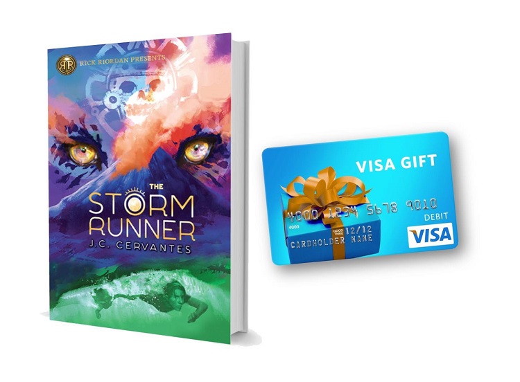 The Storm Runner Novel and $100 Visa Gift Card Giveaway! (ends 9/28)