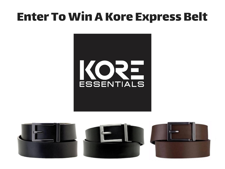 KORE Essentials - KORE Express Belt Giveaway! #HolidayEssentials (ends 11/13)