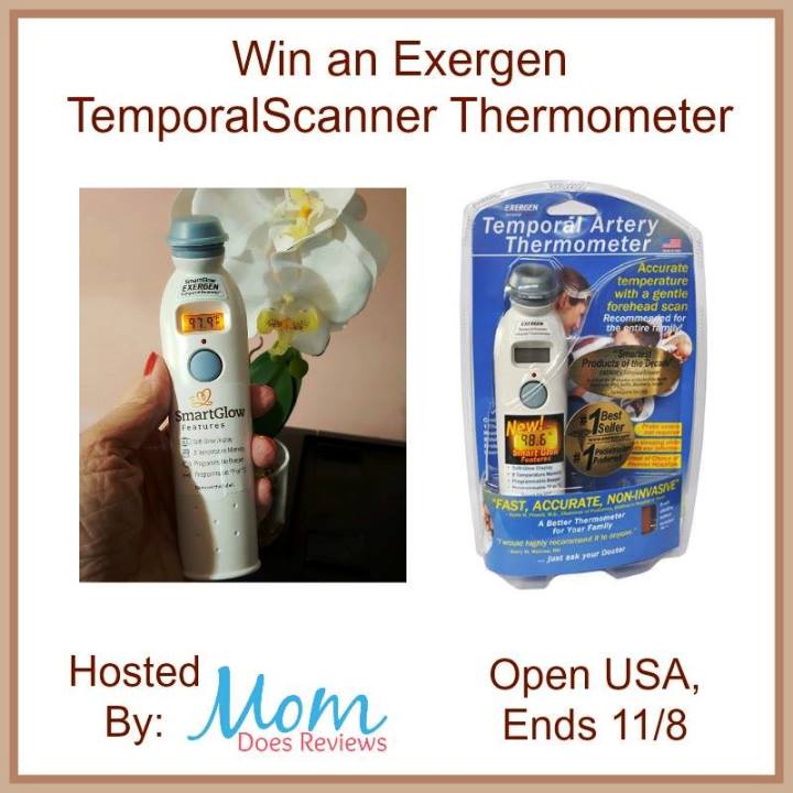 Exergen TemporalScanner Thermometer Giveaway! (ends 11/8)