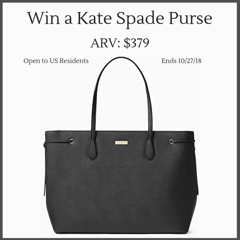 Kate Spade Purse Giveaway - $379 value! (ends 10/27)