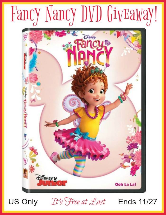 Fancy Nancy Volume 1 DVD Giveaway - Sponsored by Disney! (ends 11/27)