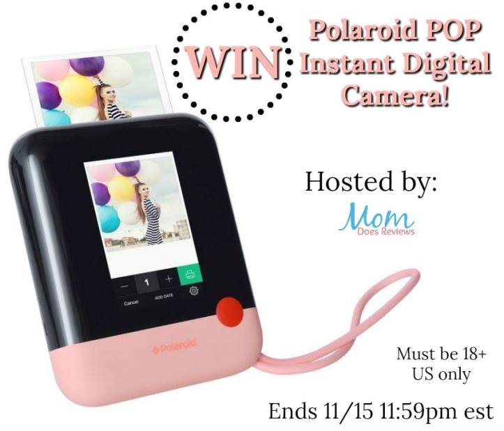 Polaroid POP Instant Digital Camera Giveaway! (ends 11/15)