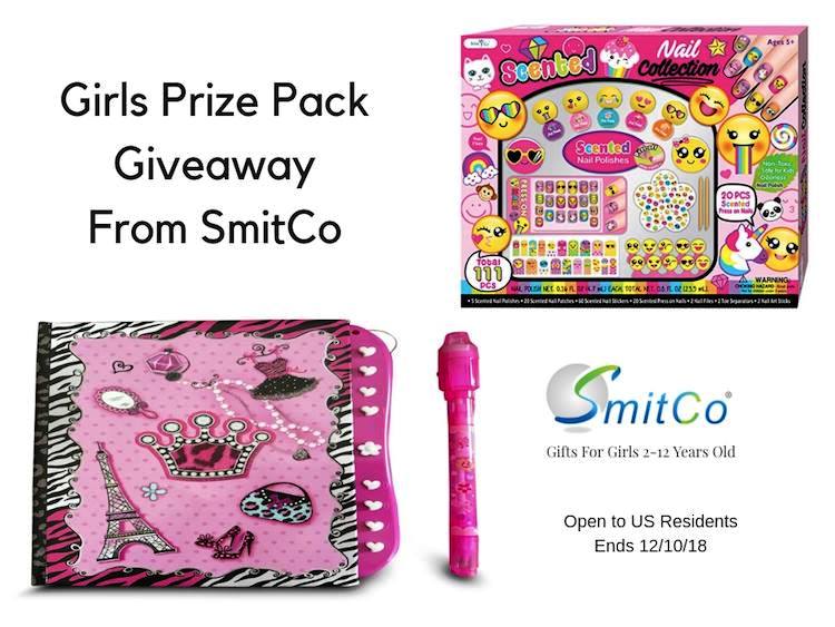SmitCo Girls Prize Package Giveaway! (ends 12/10)