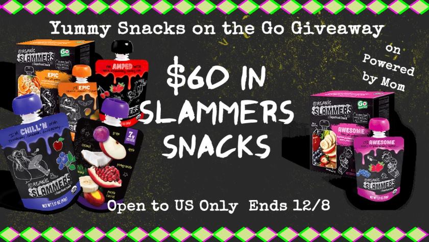 Yummy Slammers Snacks on the Go Giveaway!! (ends 12/8)