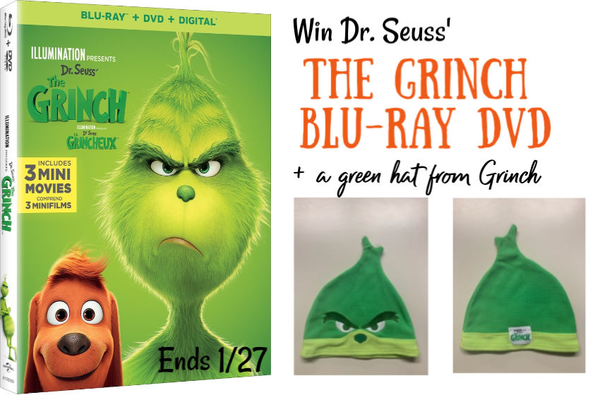 The Grinch Prize Package Giveaway! (ends 1/27)