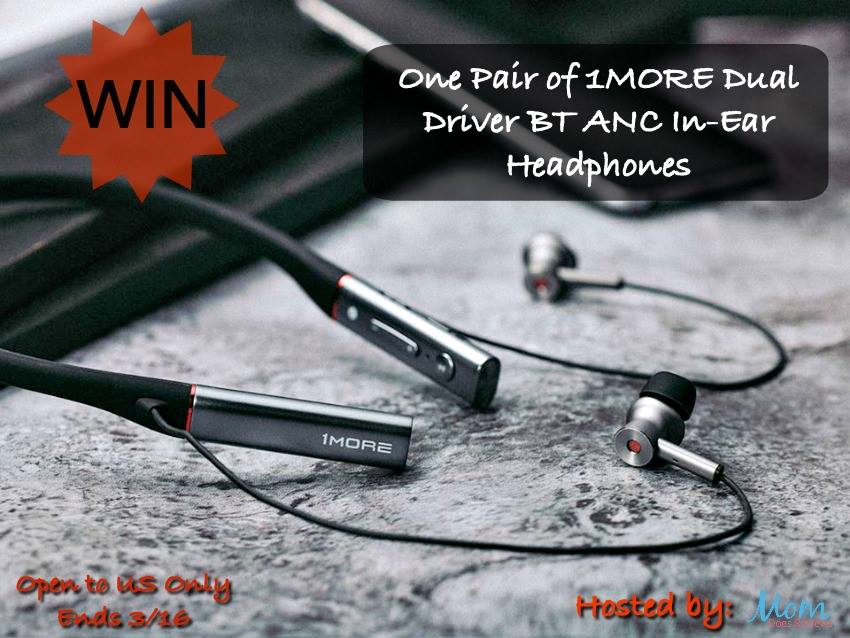 1MORE Dual Driver BT ANC In-Ear Headphones Giveaway! (ends 3/16)