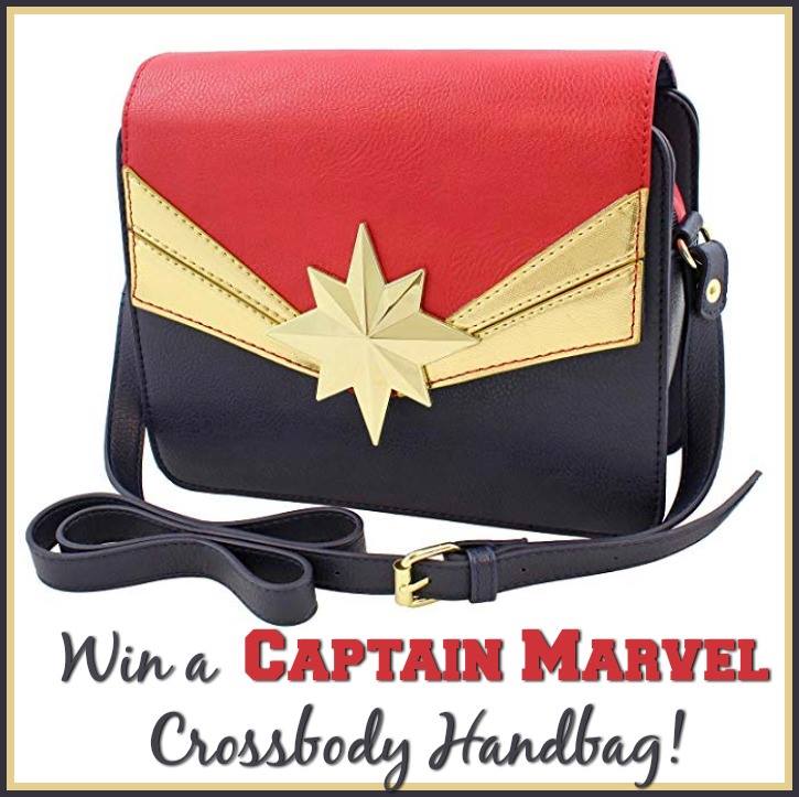 Captain Marvel Crossbody Handbag Giveaway! (ends 3/21)