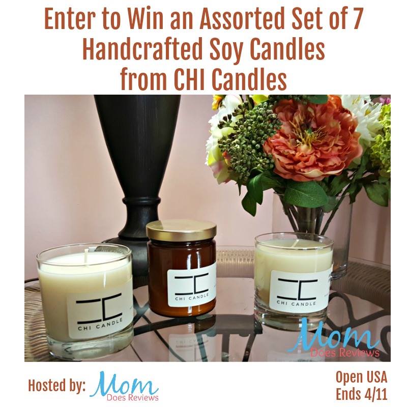 CHI Candle Giveaway - WIN 7 Soy Candles! (ends 4/11)