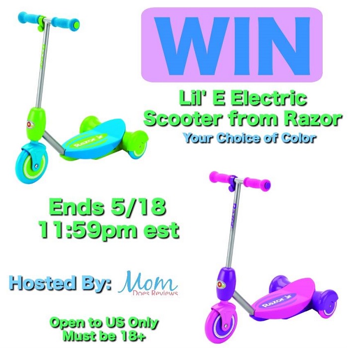 Razor Lil' E Electric Scooter Giveaway!! (ends 5/18)