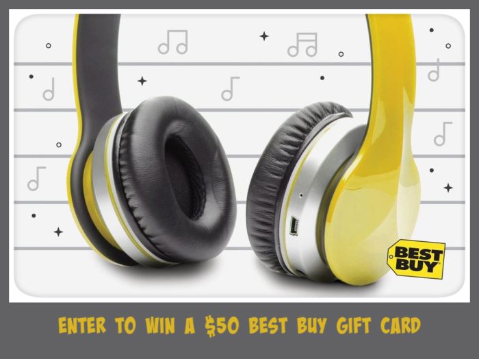 Head Back to School with a $50 Best Buy Gift Card! #Giveaway (ends 9/3)