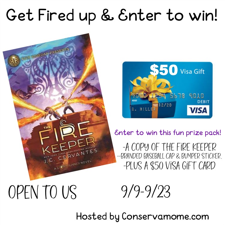 Fired Up $50 Visa Gift Card Giveaway!! (ends 9/23)
