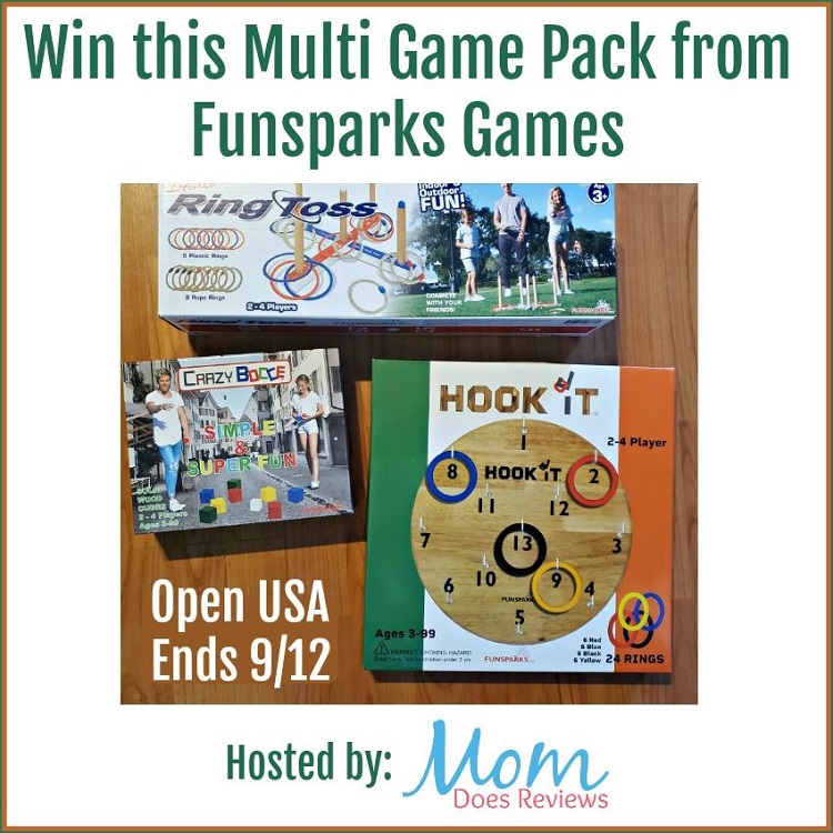 Funsparks Games multi game package giveaway! (ends 9/12)
