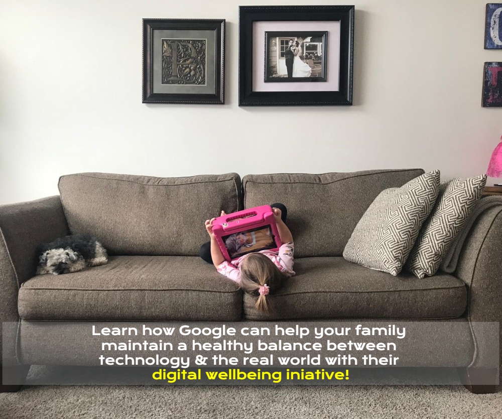 Balancing your family's technology use with digital wellbeing tools from Google!