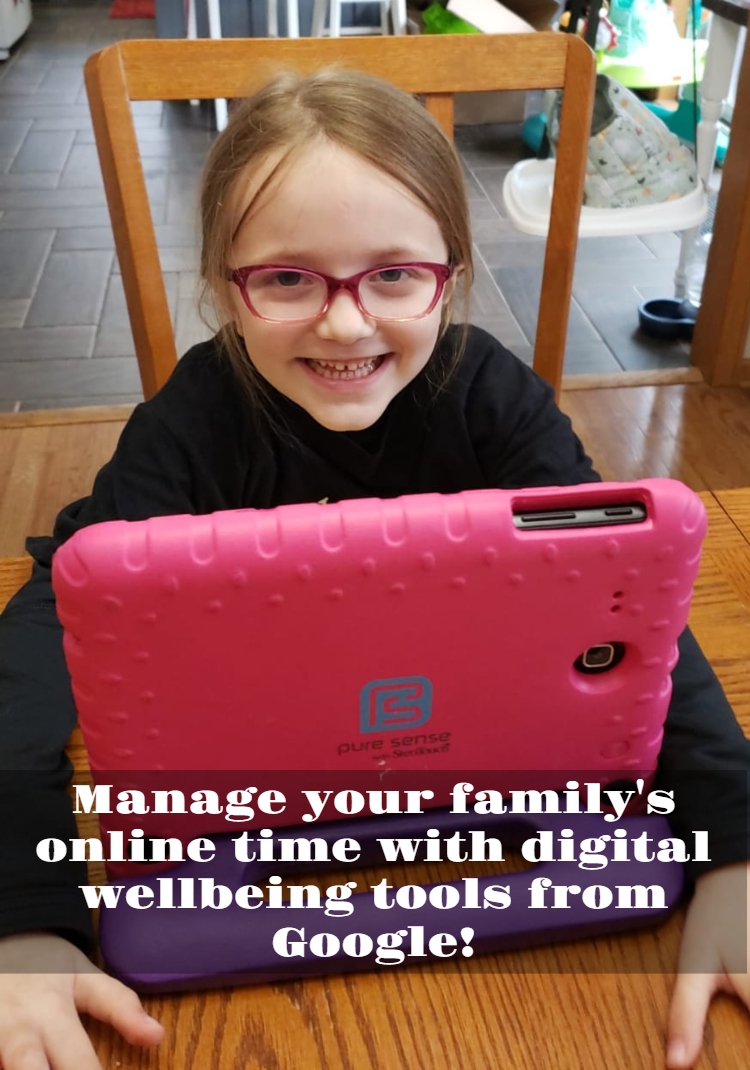 Balancing your family's technology use with digital wellbeing tools from Google!  #DigitalWellbeing