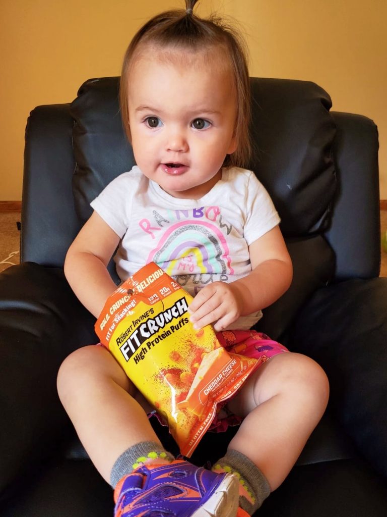 Change how you snack with FITCRUNCH High Protein Puffs!