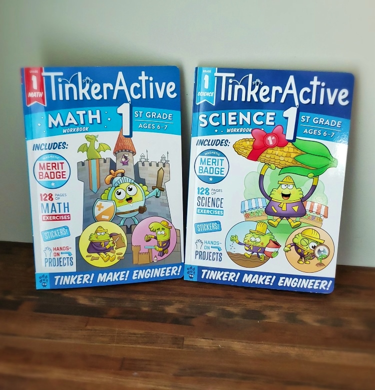 TinkerActive Workbooks are making learning FUN!!