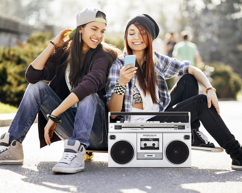 Going Old School with this ION Audio Boombox Deluxe Bluetooth Speaker!