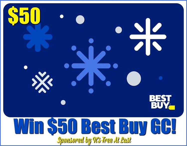 Enter to WIN a $50 Best Buy Gift Card! Open WW (ends 12/23)