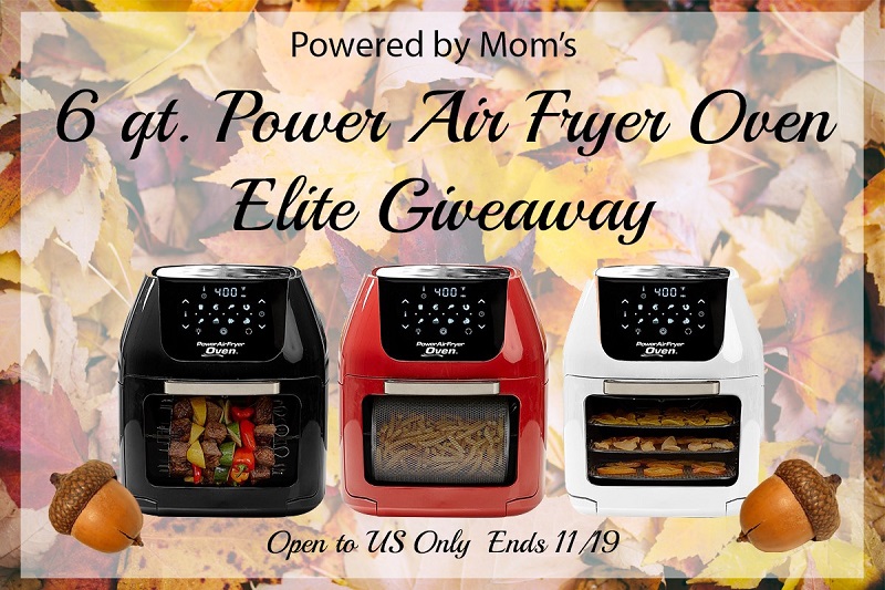 Power AirFryer Oven Giveaway - 6qt - $160 value! (ends 11/19)